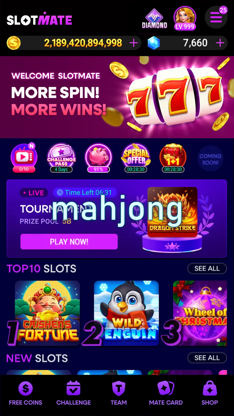mahjong Masuk